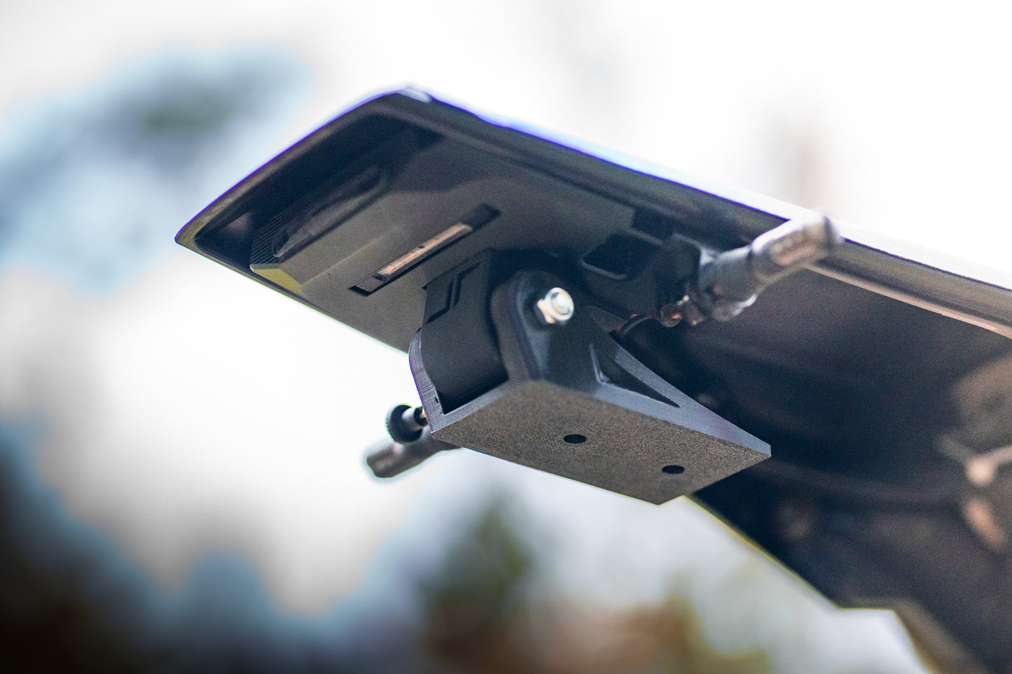 Abnehmbarer/Klappbarer Kennzeichenhalter für Husqvarna FE 2020-2023